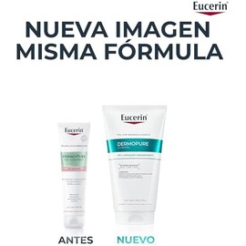 Eucerin DermoPure Gel limpiador facial concentrado (150 ml) con ácido salicílico para imperfecciones y manchas post-acné