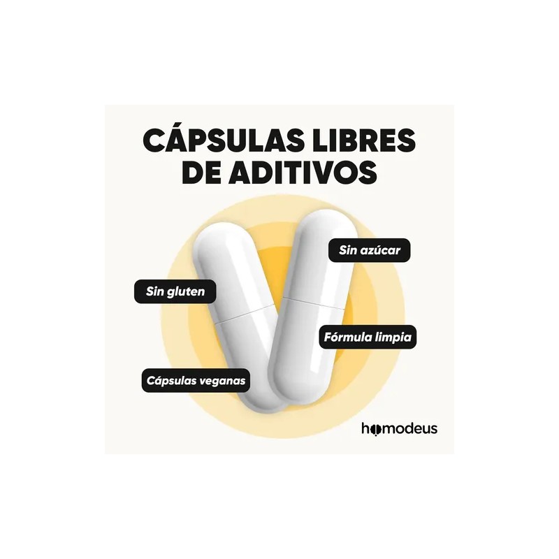 Glutatión y NAD+ Homodeus: Suplemento Antioxidante con NAC, ALA y