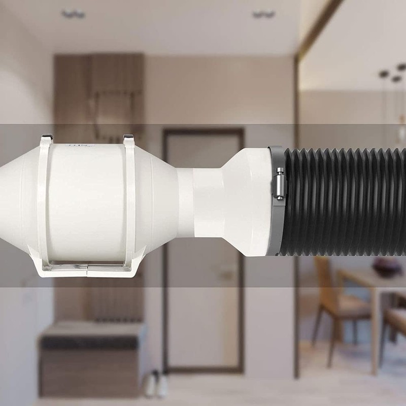 Pipe Connector for Inline Ventilation System (150mm to 100mm) 6"