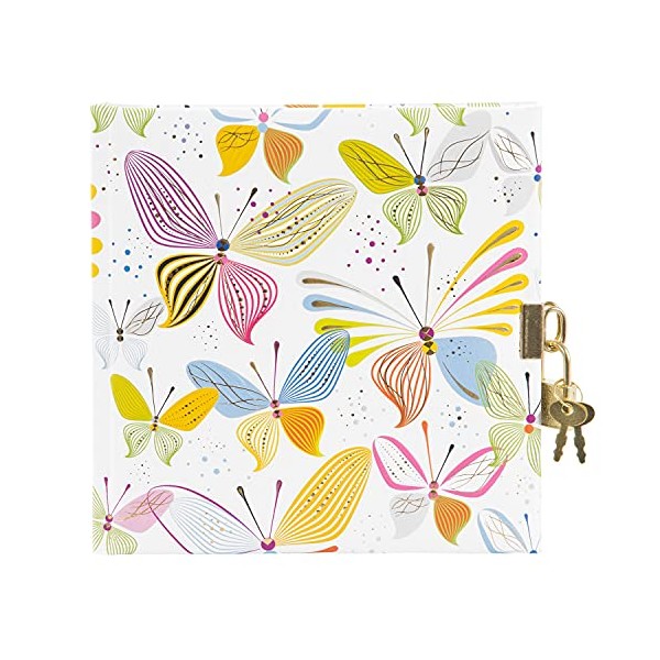 goldbuch Virtual Butterflies Diary in Turnowsky Design, 96 White Pages,