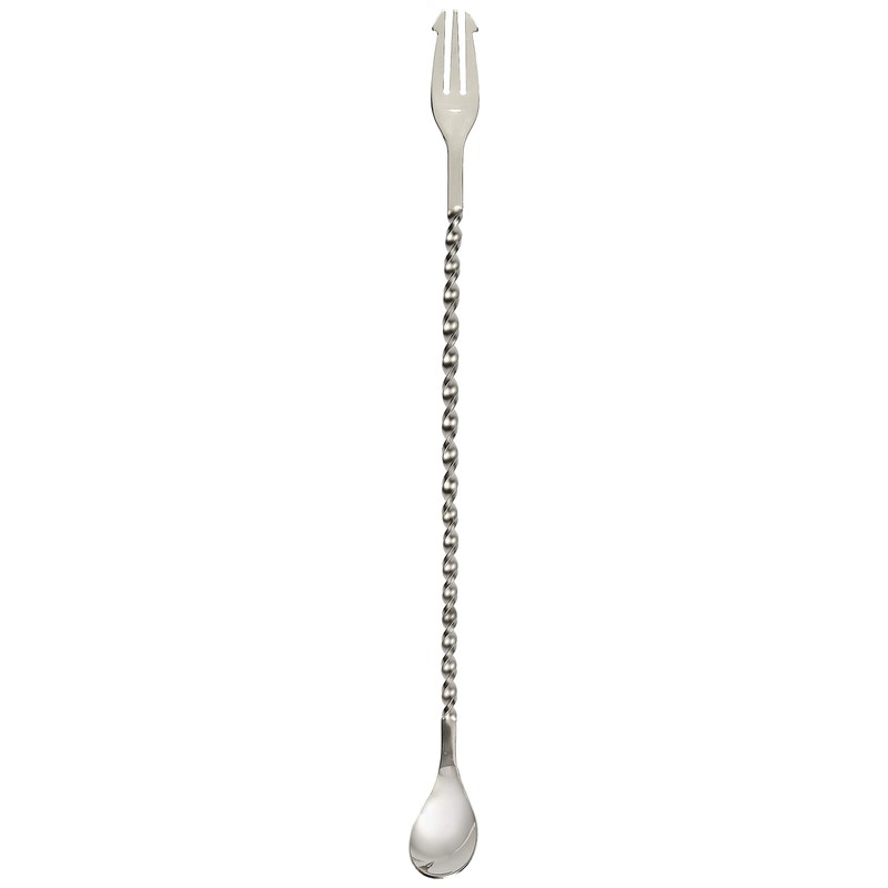 spiral bar spoon small left handed