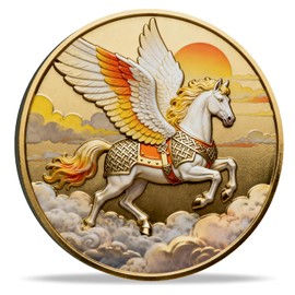 Viking Challenge Coin - Norse Mythology Viking Challenge Coin - Symbolizing Honor, Courage, Strength, and a Sacred Calling Viking Talisman Coin Gift with Protective Case