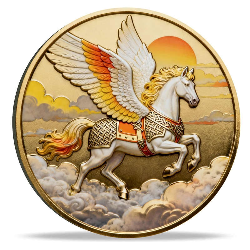 Viking Challenge Coin - Norse Mythology Viking Challenge Coin -