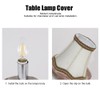 6Pcs Desktop Table Lamp Cover Fabric Lampshade Accessory for E14