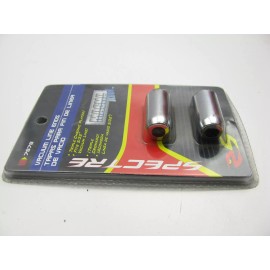 Spectre 7878 5/32" Triple Chrome Plated Vacuum Line Magna Kool Hose Ends (2 Pcs)