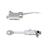 QWORK® Floor Mounted Copper Pedal Valve, Foot Operated Water Valve,