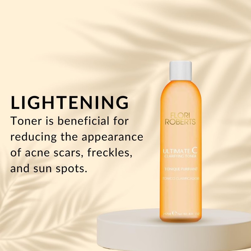 Ultimate-C Clarifying Toner by Flori Roberts, Facial Toner for Women