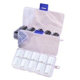 Baluue 3sets Lace Nail Stickers Set Women Nail Art Sticker Decals French Tip Storage Box 2box*3