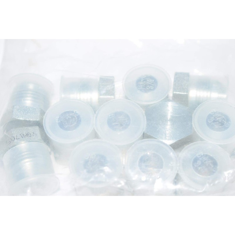 Brennan 2408-08 Steel JIC Flared Tube Fitting, Plug, 1/2"