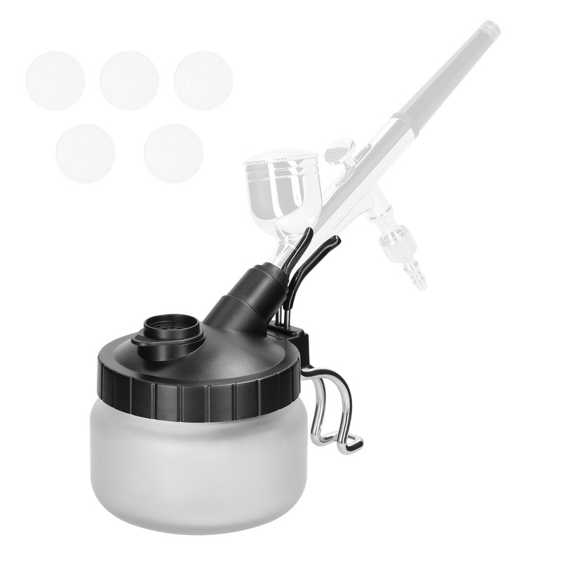 T62 Airbrush Cleaning Bottle Multifunctional Cleaning Tools Nail Model Washer