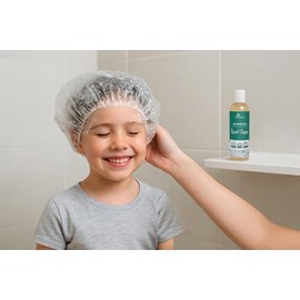 Árbora Shampoo con Tea Tree y neem con gorra y peine sin pesticidas                                                                                   