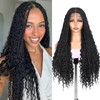 Lady Miranda Braided Wigs for Black Women Lace Front Knotless