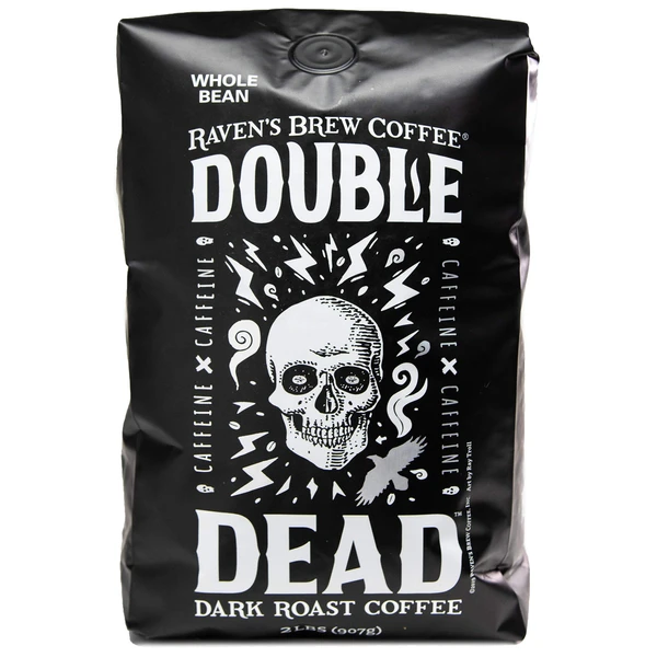 Raven’s Brew Coffee - Double Dead™ - Dark Roast, Naturally