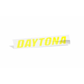 Daytona Grille Emblem Overlay Decal Sticker - 2017-2023 Charger Daytona - (Color: Bright Yellow)