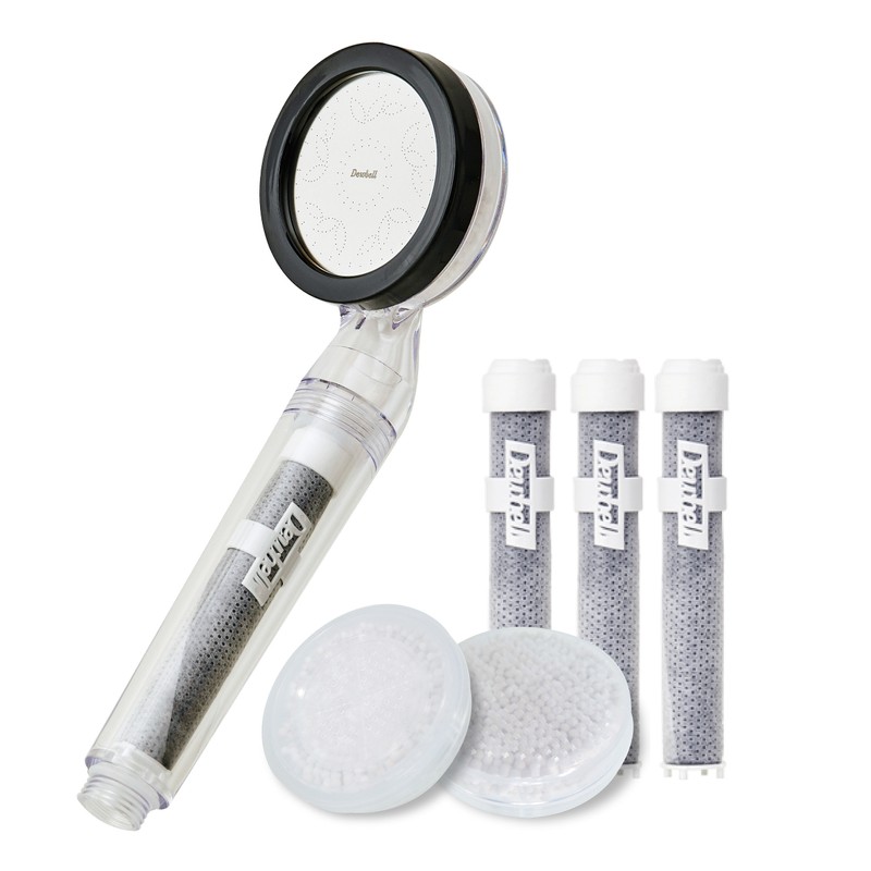 Duvel Shower Ae Wise Shower Black Special Pack Chlorine removal