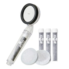 Duvel Shower Ae Wise Shower Black Special Pack Chlorine removal Water pressure increase Rust removal Water odor removal Heavy metal adsorption / 듀벨 샤워애 와이즈 샤워기 블랙 기획팩 염소제거 수압상승 녹물제거 물냄새 제거 중금속흡착