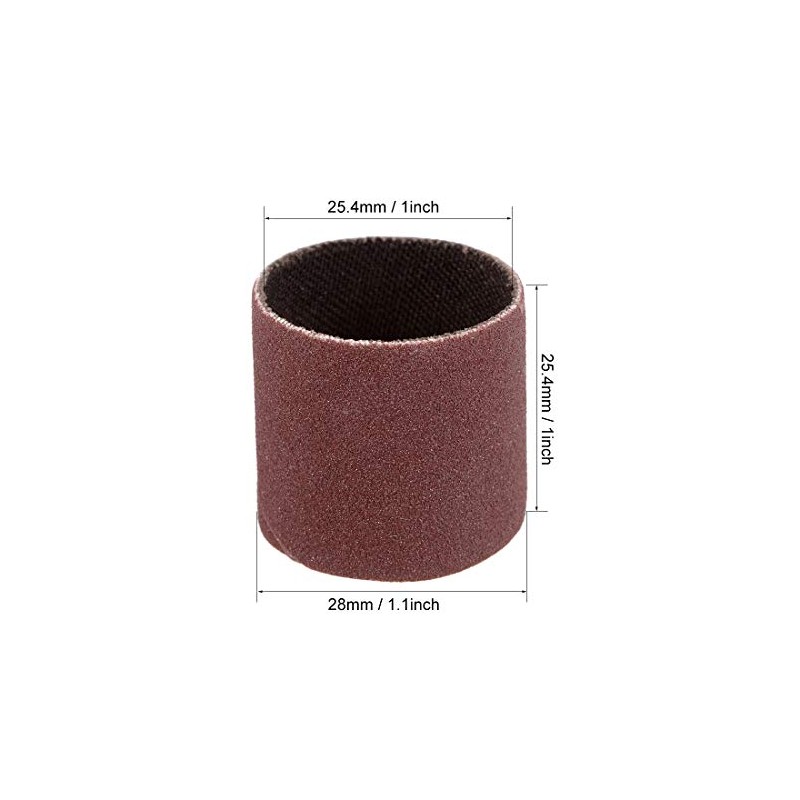 sourcing map 1 Inch x 1 Inch Sanding Sleeves 240