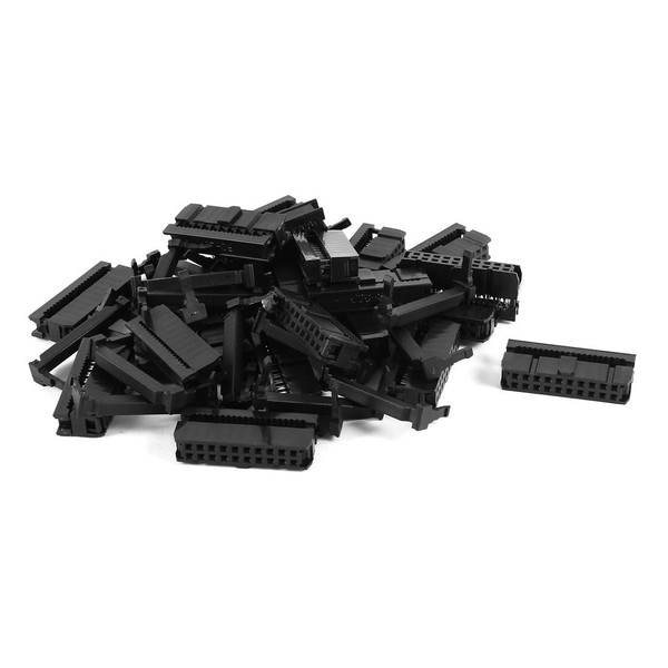 sourcing map 20 Set IDC Connector FC-20P 20Pin Female Cable