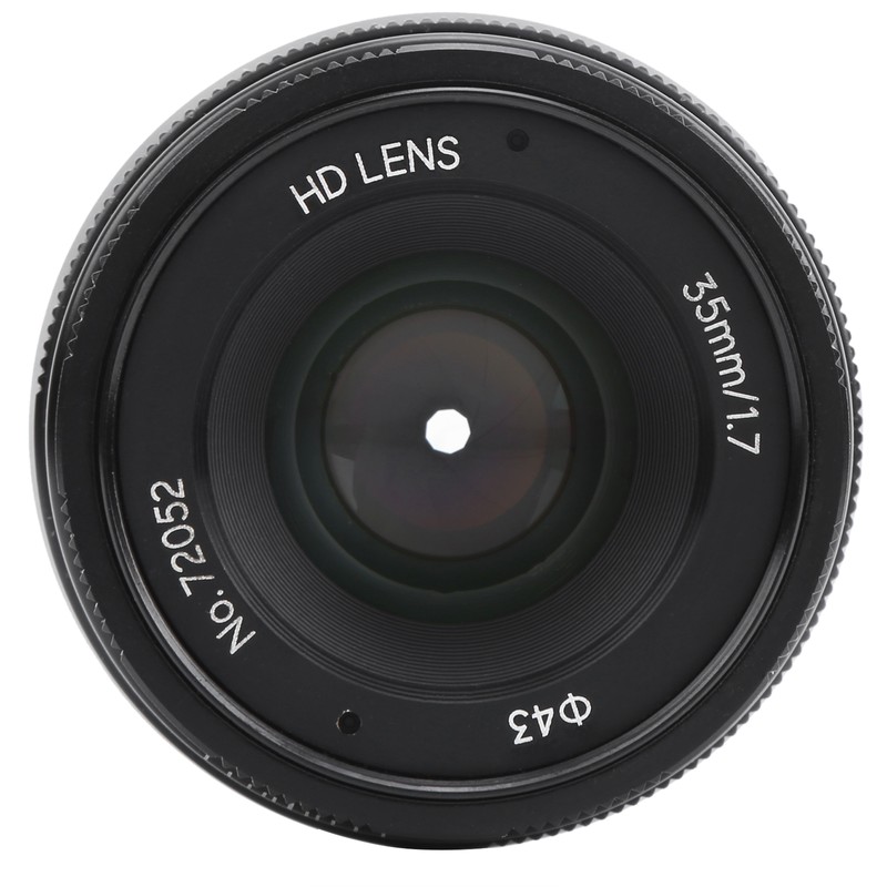 NEWYI 35mm F1.7 Large Aperture Portrait Fixed Focus Manual Lens