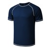 playera de natación grande y alta para hombre, protección solar,