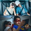 Sleep Mask for Kids Boys Girls Tphon Funny Blindfolds Soft