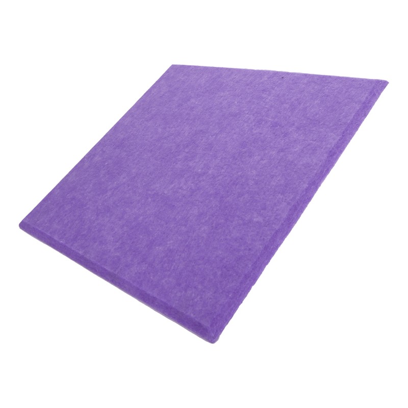 6Pcs Acoustic Absorption Panel Thickened Reduce Reverb SoundProof Padding Absorber(Purple