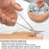 Long Handled Nail Scissors for Toenails with Rasp Nail File,Toe