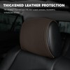 2PCS Headrest Covers for Cars with Pocket, Car Headrest Protector,