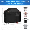 BEEWAY Barbecue Cover, BBQ Grill Cover fits Weber, Brinkmann, Char