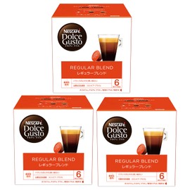 Nescafe Dolce Gusto Special Capsule, Regular Blend, 16 P x 3 Boxes [Regular Coffee]