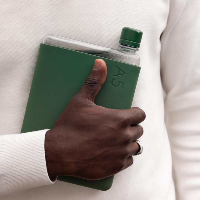 memobottle A5 (Moss Green) Bundle - 25oz (750ml) - Bottle,