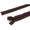 #4.5 Brown Closed Bottom Slipcover & Upholstery YKK Zipper -