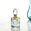 H&D HYALINE & DORA 3ML Refillable Crystal Perfume Bottle Empty,