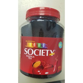 Society Masala Tea 32 Oz with Ginger, Clove Bud, Lemongrass, Black Pepper & Cardamom, 100% Natutal Spices, Masala Spiced Chai, Traditional Masala Tea, Strong & Robust Blend, No Gluten, 900 grams