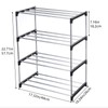 Jucaifu Jucaifu Stackable Small Shoe Rack, Entryway, Hallway and Closet