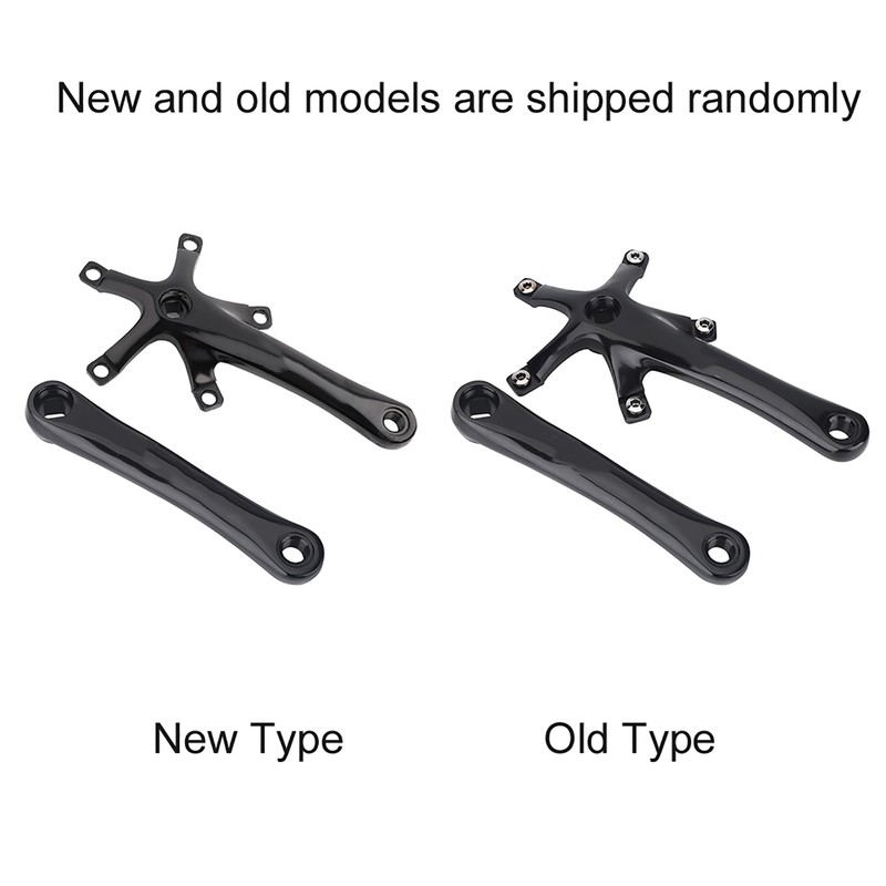 1Pair 170MM Mountain Road Bike Alloy Single Crankset Repair Parts
