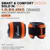 KEEP2MOVE Ankle Weights for Men Women Kids 1 Pair 0.65Lb