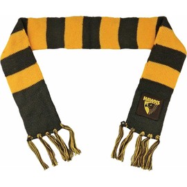 Hawthorn Hawks AFL Footy Baby Infant Toddler Scarf