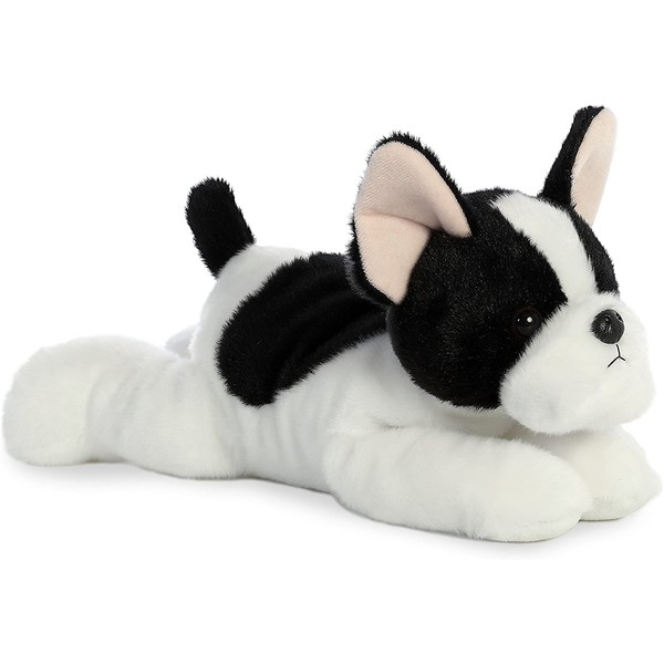 Aurora - Flopsie - 12" French Bulldog Pup,Black/White
