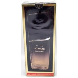 Lomani Gold Oud For Men Eau de Parfum Spray 3.4 fl oz-100 ml New & Sealed.