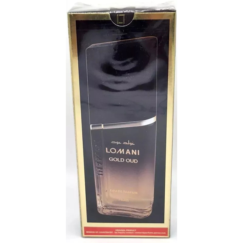 Lomani Gold Oud For Men Eau de Parfum Spray 3.4