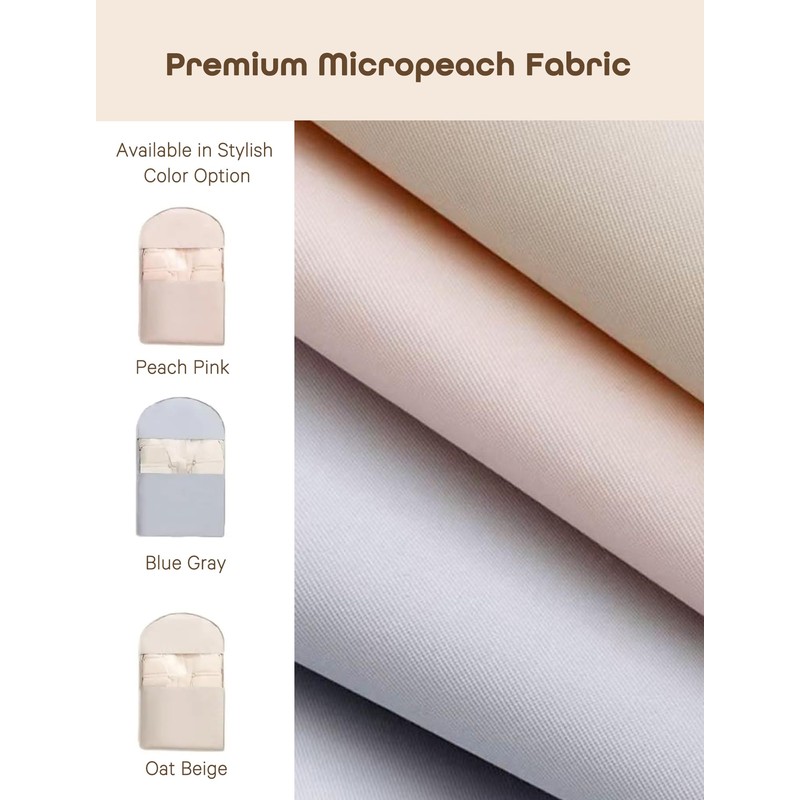 Space Saving Hanging Garment Bag with Self Compression Zipper with