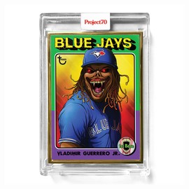 2021 Topps Project 70 Baseball Card #825 1975 Vladimir Guerrero Jr. by Alex Pardee