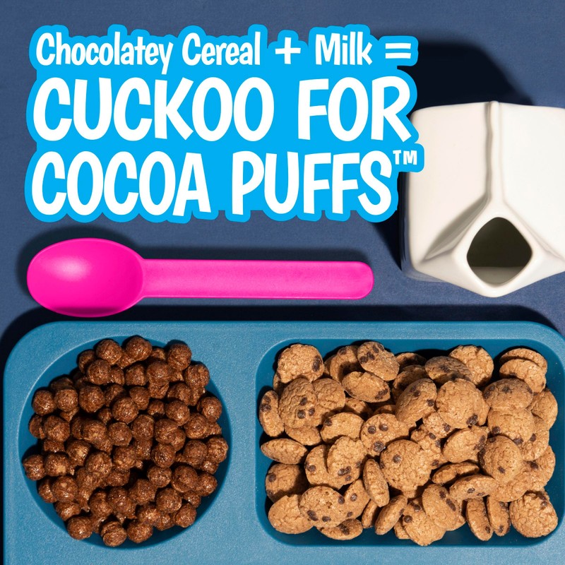 Cocoa Puffs, Chocolate Breakfast Cereal with Whole Grains, Giant Size,