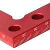 Mini Small Square Center Finder Tool, Aluminum Alloy 90 Degree