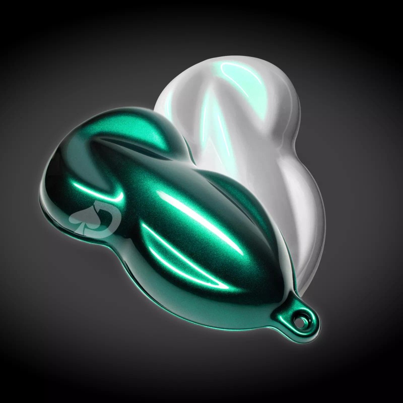 Didspade Ultra Turquoise Interference Mica Pearl Pigment 25g Paint, Epoxy,