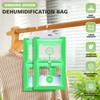 Wardrobe Dehumidifier Bag 6 Pack Moisture Absorbers, Hanging Interior Ideal