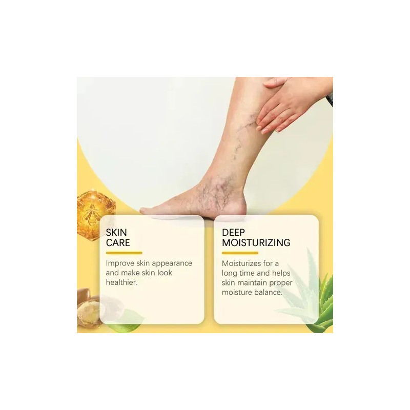 2pcs Crema Elimina Varices Desinflama Venas