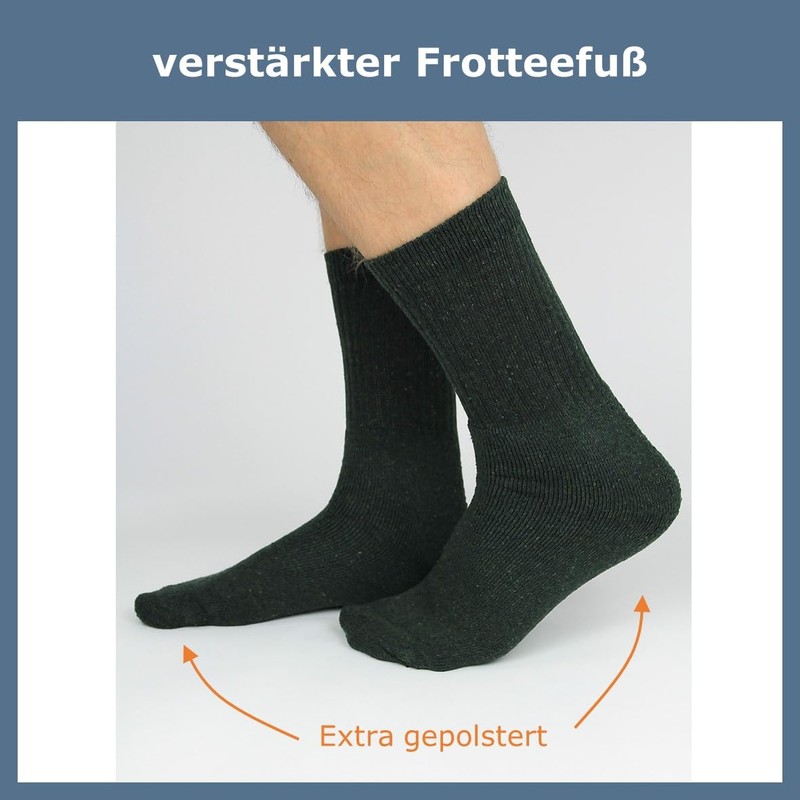 Gawilo Stable Army, Hunter Casual Socks Made of Durable Cotton,