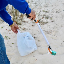 Cubii Health Reacher, Compact 15" Ergonomic Reaching Aid with Magnet, Portable 4.9 oz. Magnetic Grabber Tool & Reaching Claw, Aluminum Trash Pickup, Lightbulb Remover, & Garden Nabber, Pack of 2